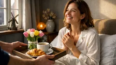 Waarom een ontbijt op bed op Internationale Vrouwendag zoveel kan betekenen